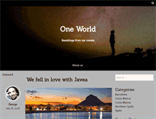 Tablet Screenshot of oneworld.am