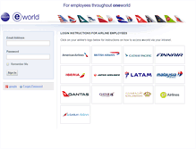 Tablet Screenshot of eworld.oneworld.com